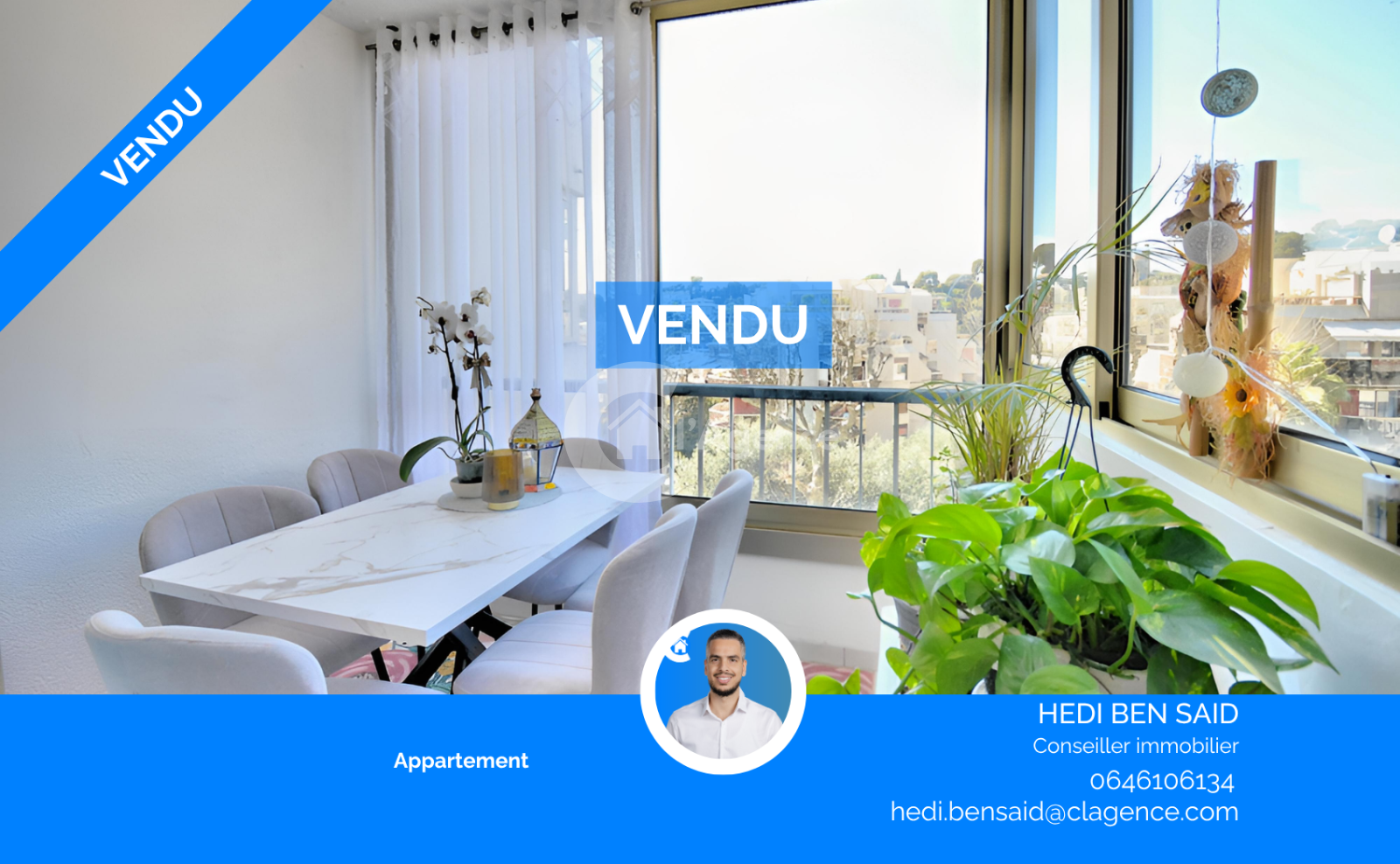Appartement 1 pièce 28 m² · à Le Cannet · 28 m² · 159 000 €